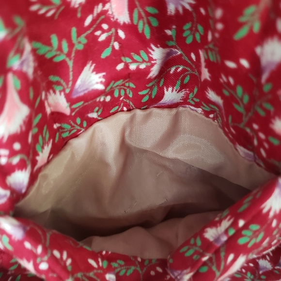 Women reversible quilted floral Jacket - Picture 10 of 13